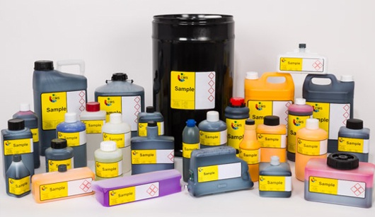 Range of CMS inks and solvents for a wide range of inductrial inkjet printers such as Domion, Videojet, Linx, Hitachi, Markem-Imaje, Willett, Matthews, Citronix, Rea-Jet, Leibinger, EBS, KGK and more